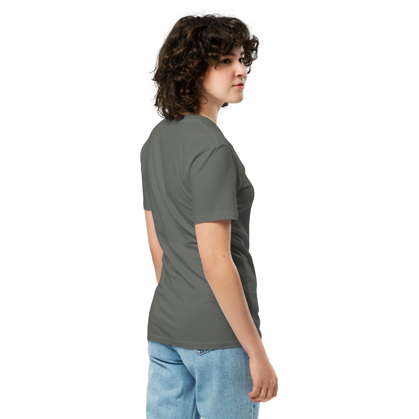 Unisex premium t-shirt FUTIRISTIC LOGO