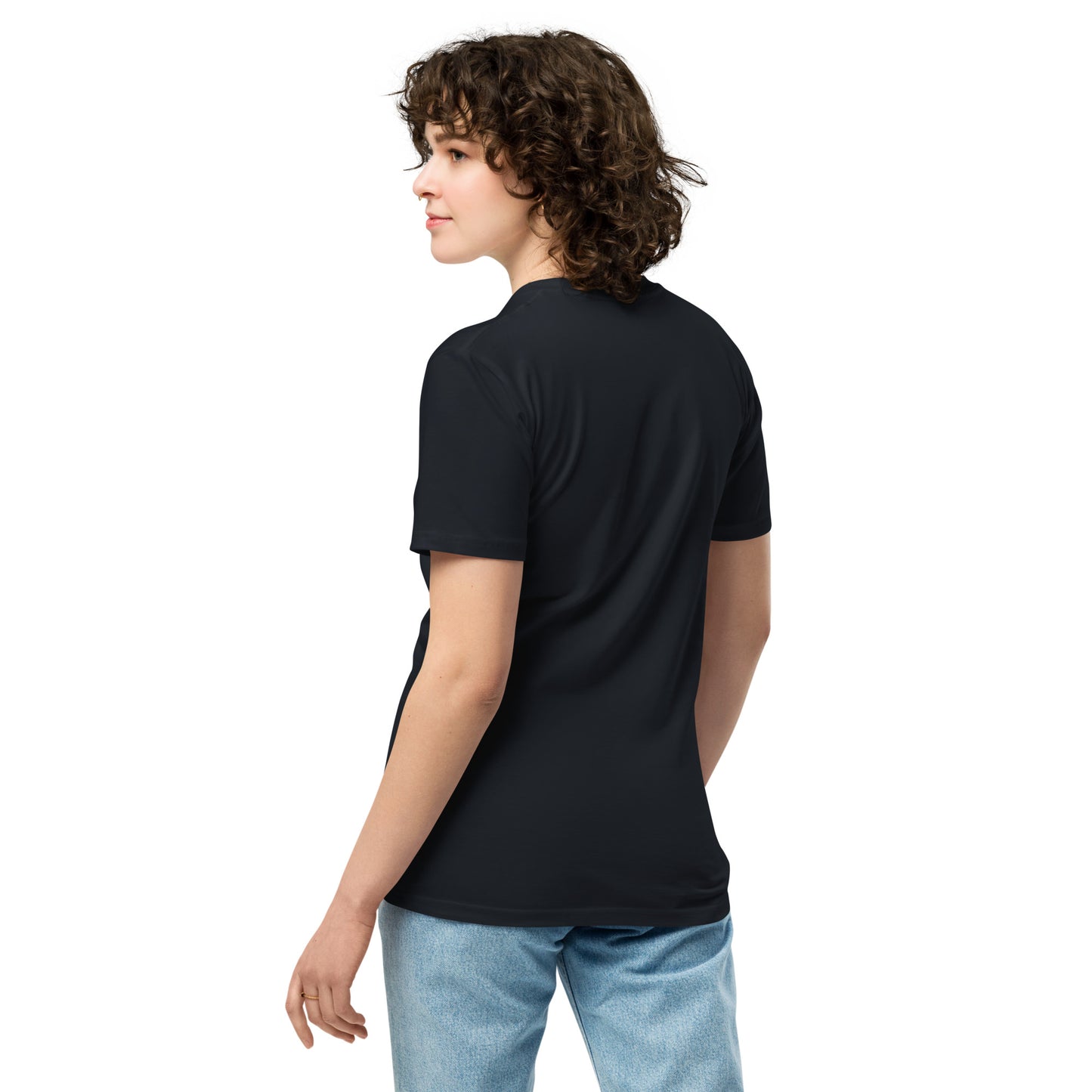 Unisex premium t-shirt FUTIRISTIC LOGO