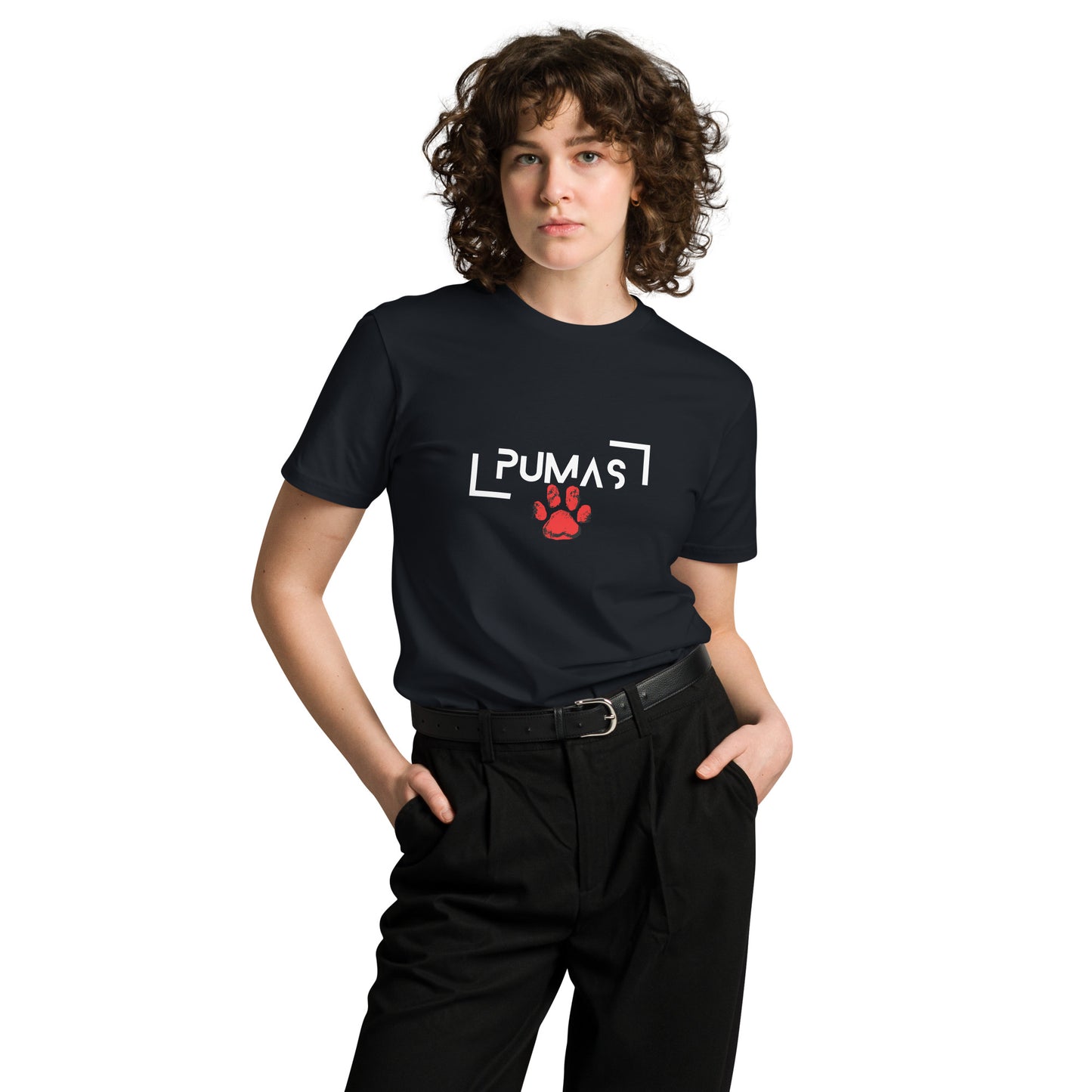 Unisex premium t-shirt FUTIRISTIC LOGO