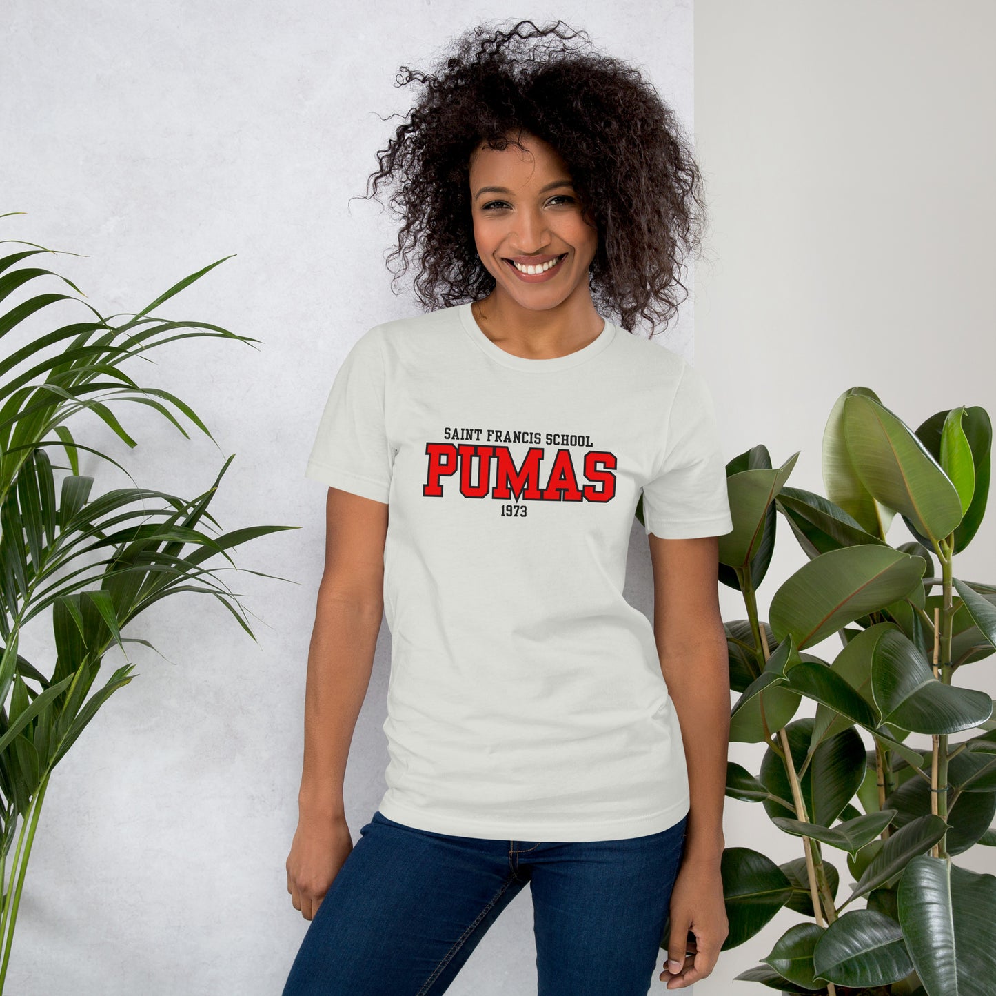 Unisex t-shirt with Pumas Logo