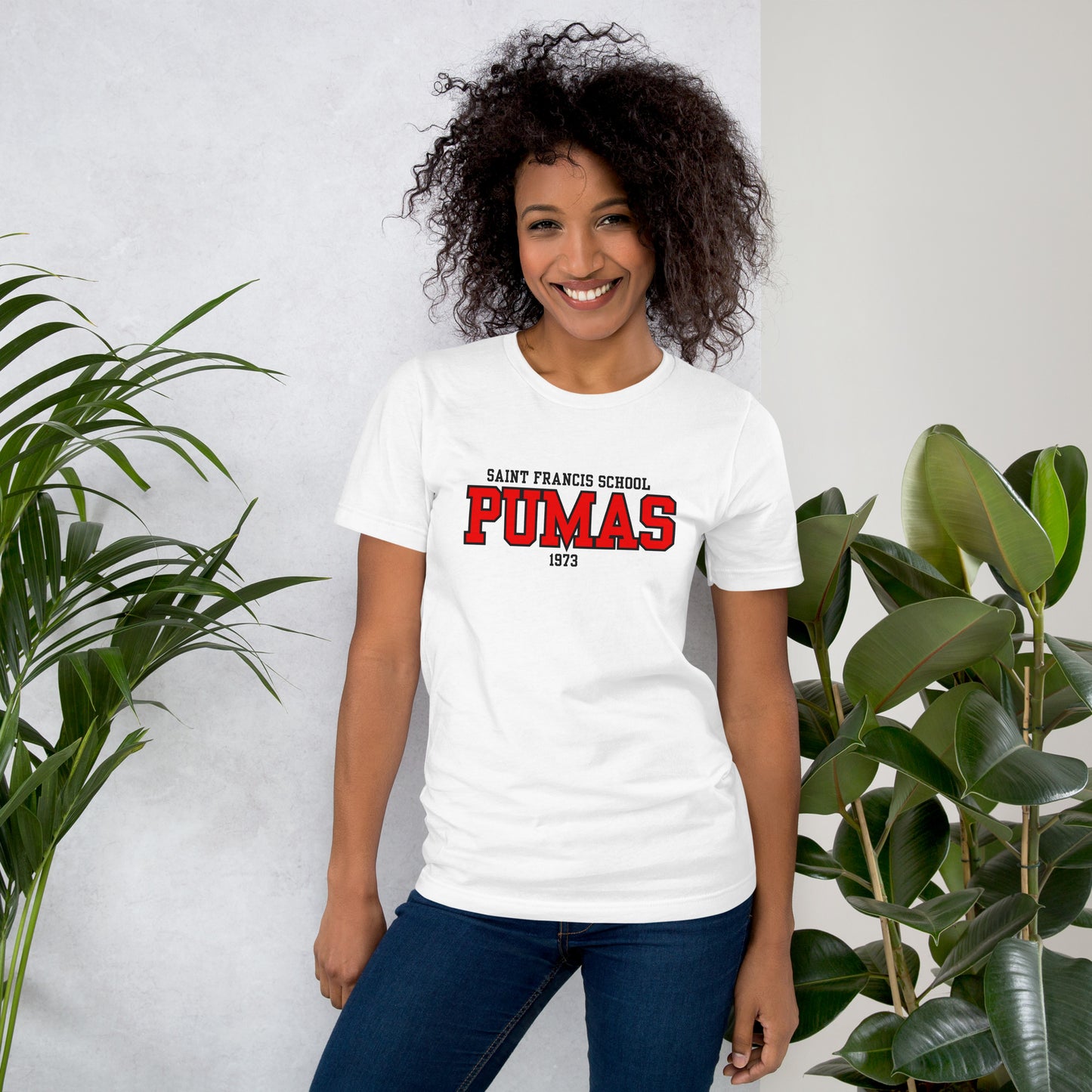 Unisex t-shirt with Pumas Logo