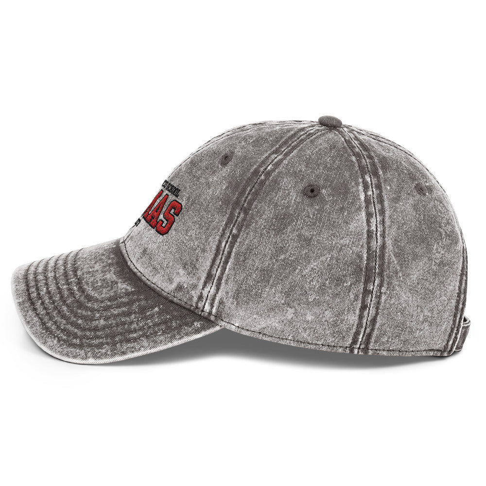 Vintage Cotton Twill Cap with red Pumas logo