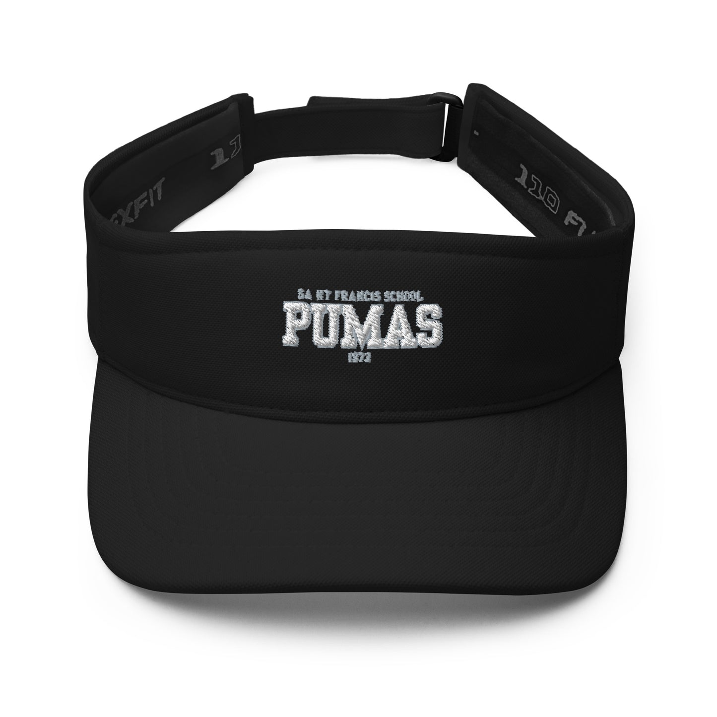 Visor with Pumas White Logo