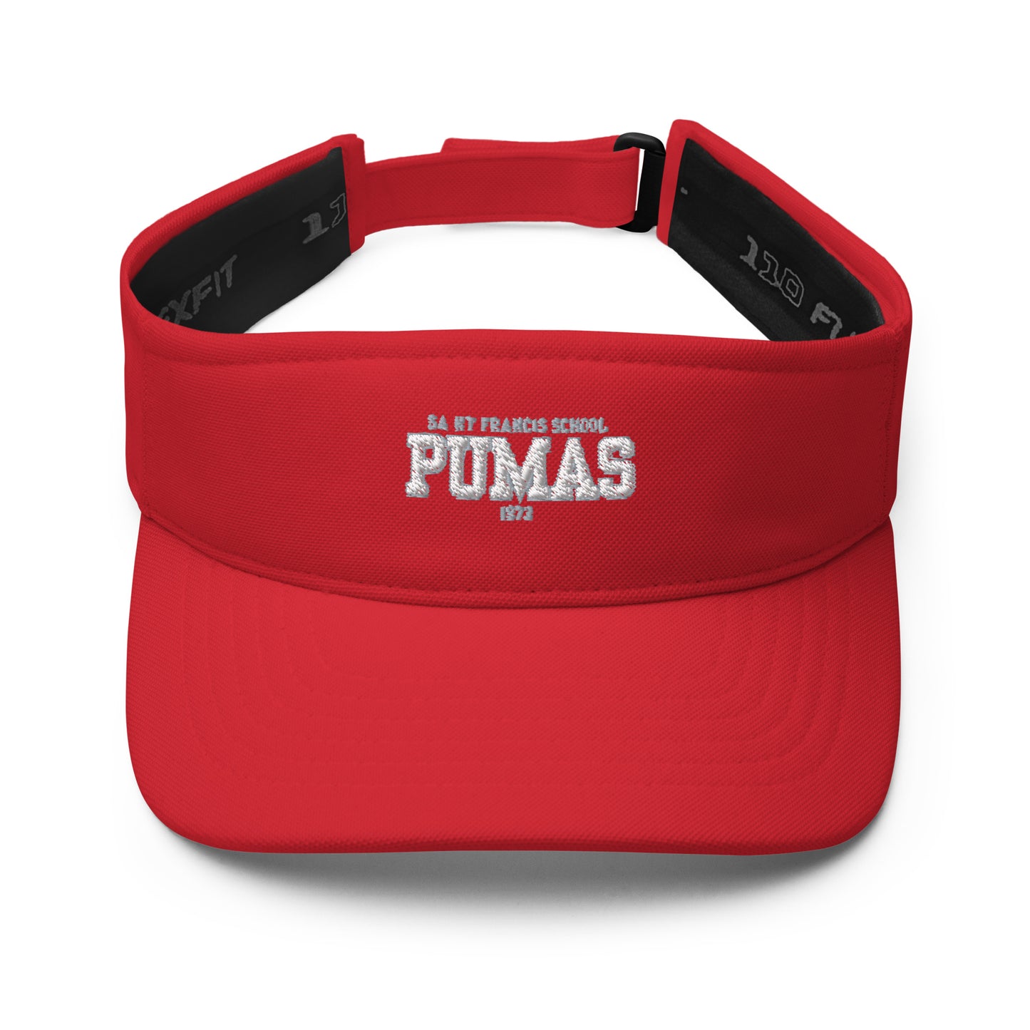 Visor with Pumas White Logo