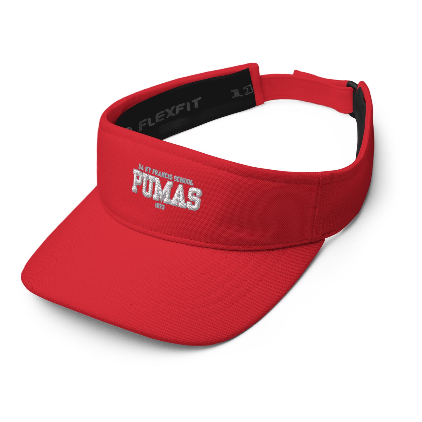 Visor with Pumas White Logo