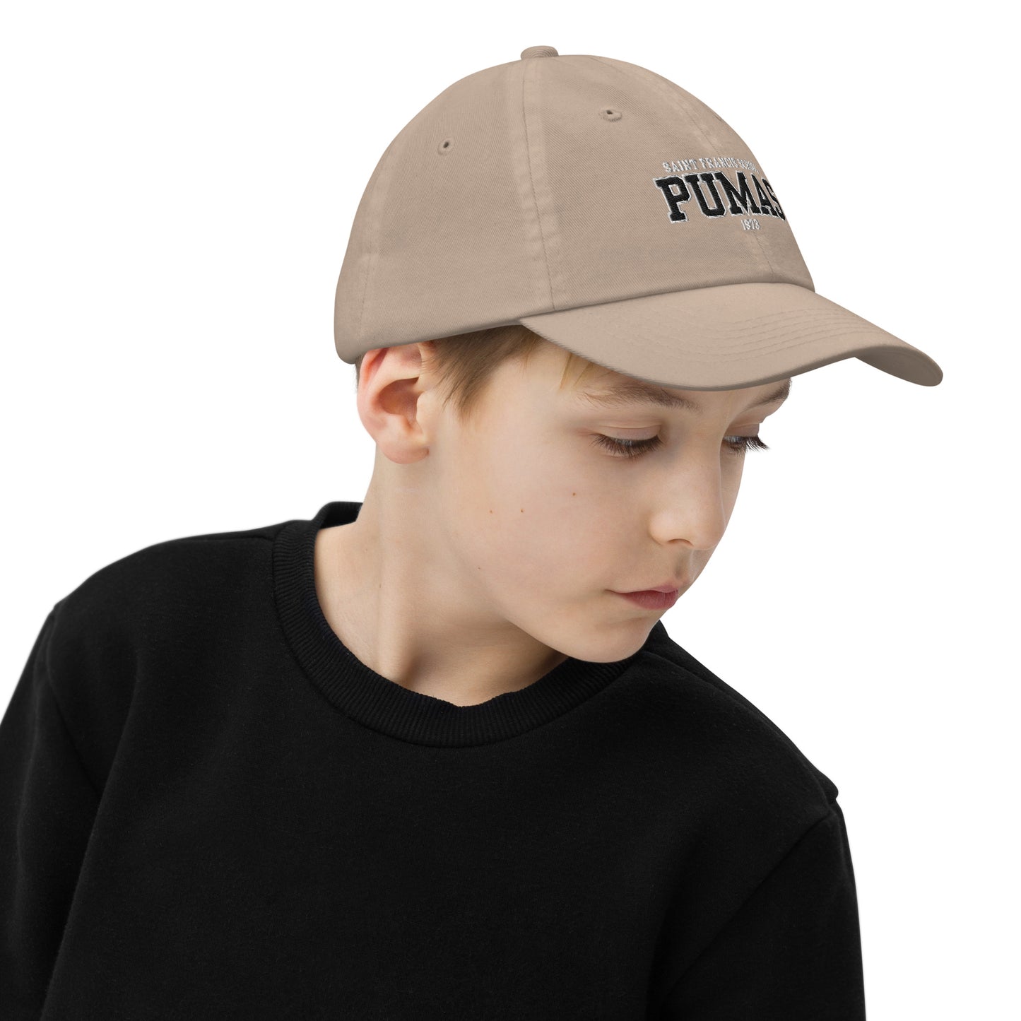 Youth baseball cap with logo