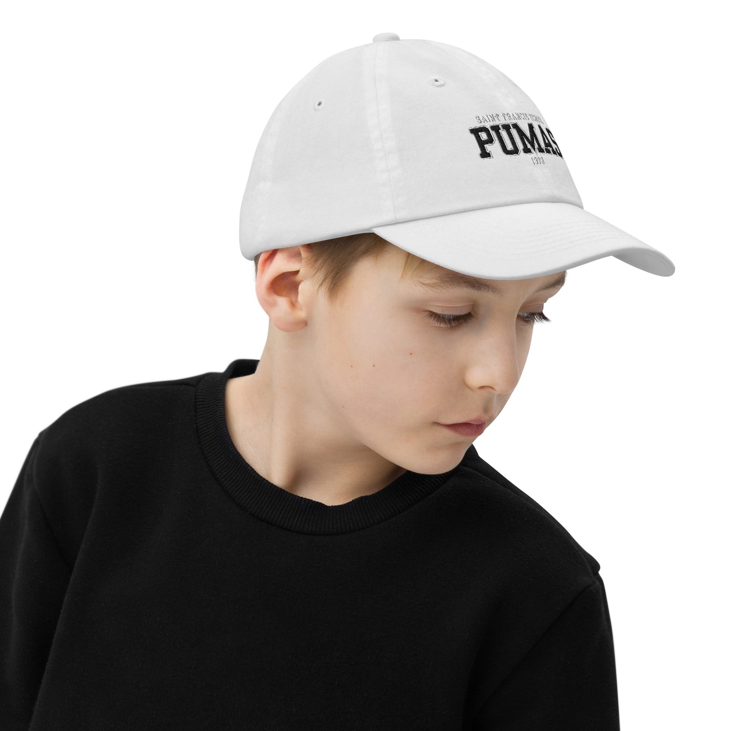 Youth baseball cap with logo