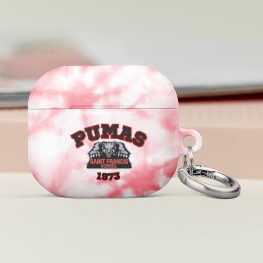 Case for AirPods® red tie dye