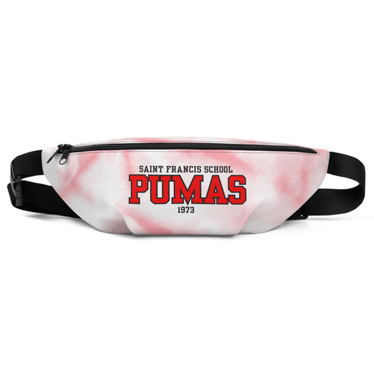 Fanny Pack tie dye with red Pumas logo