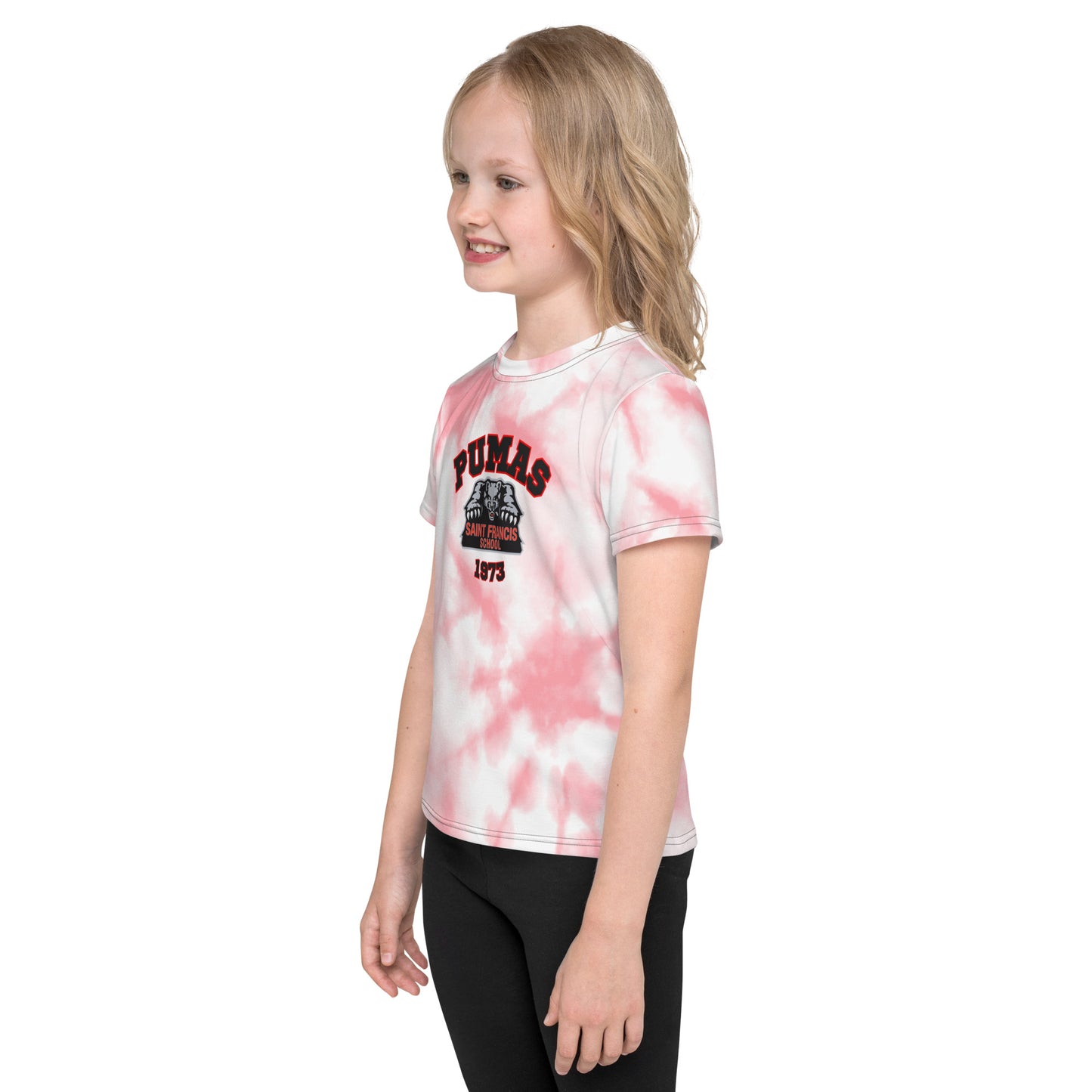 Kids crew neck t-shirt with logo