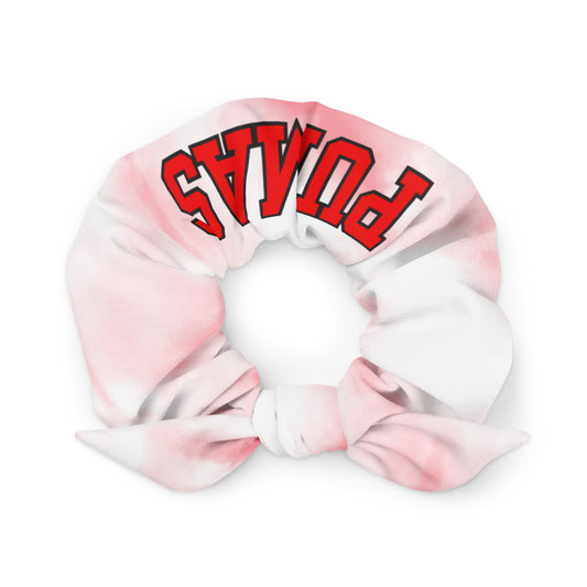 Recycled Scrunchie with  Logo