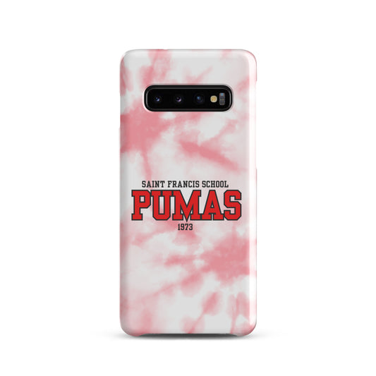 Snap case for Samsung® tie dye with logo