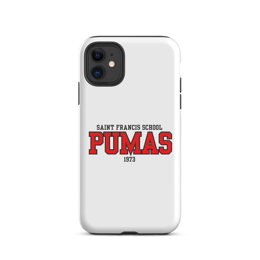 Tough Case for iPhone® with red logo