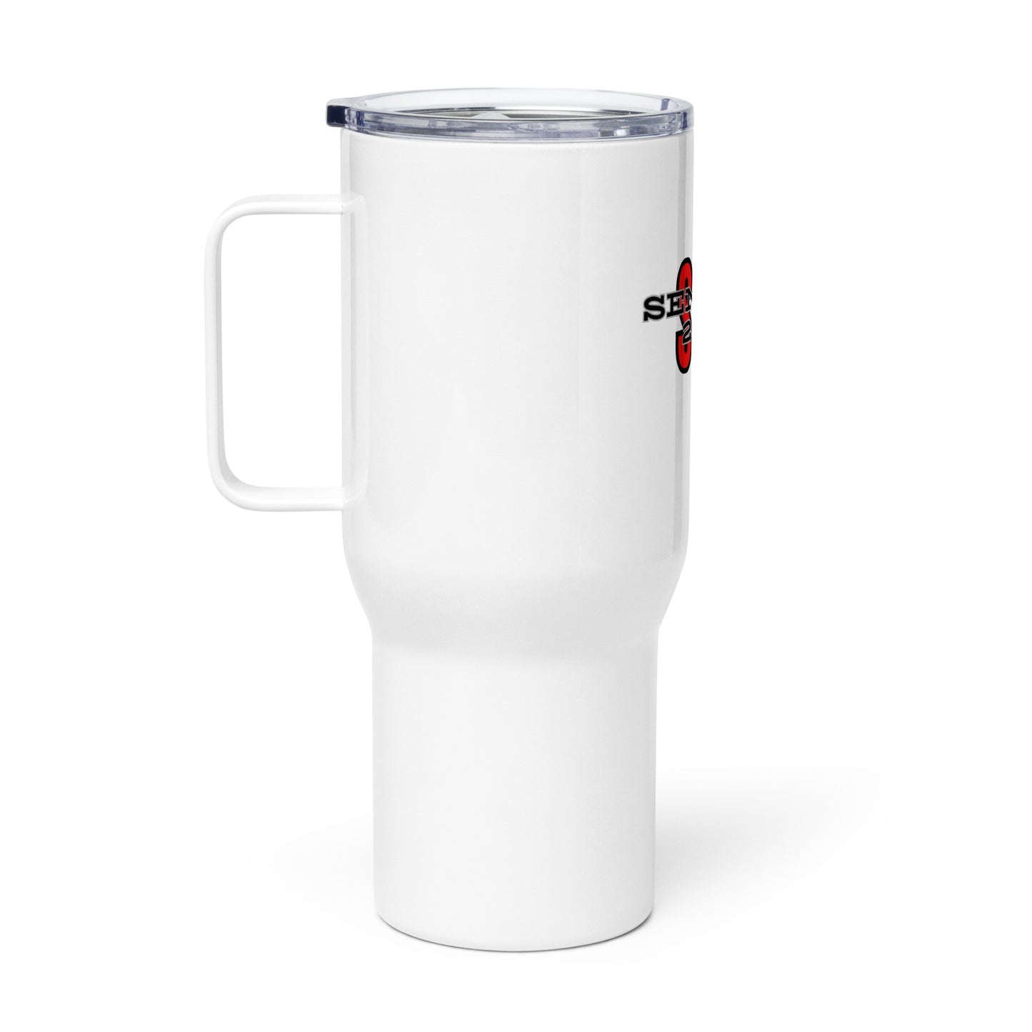 Travel mug with a handle SFS Seniors