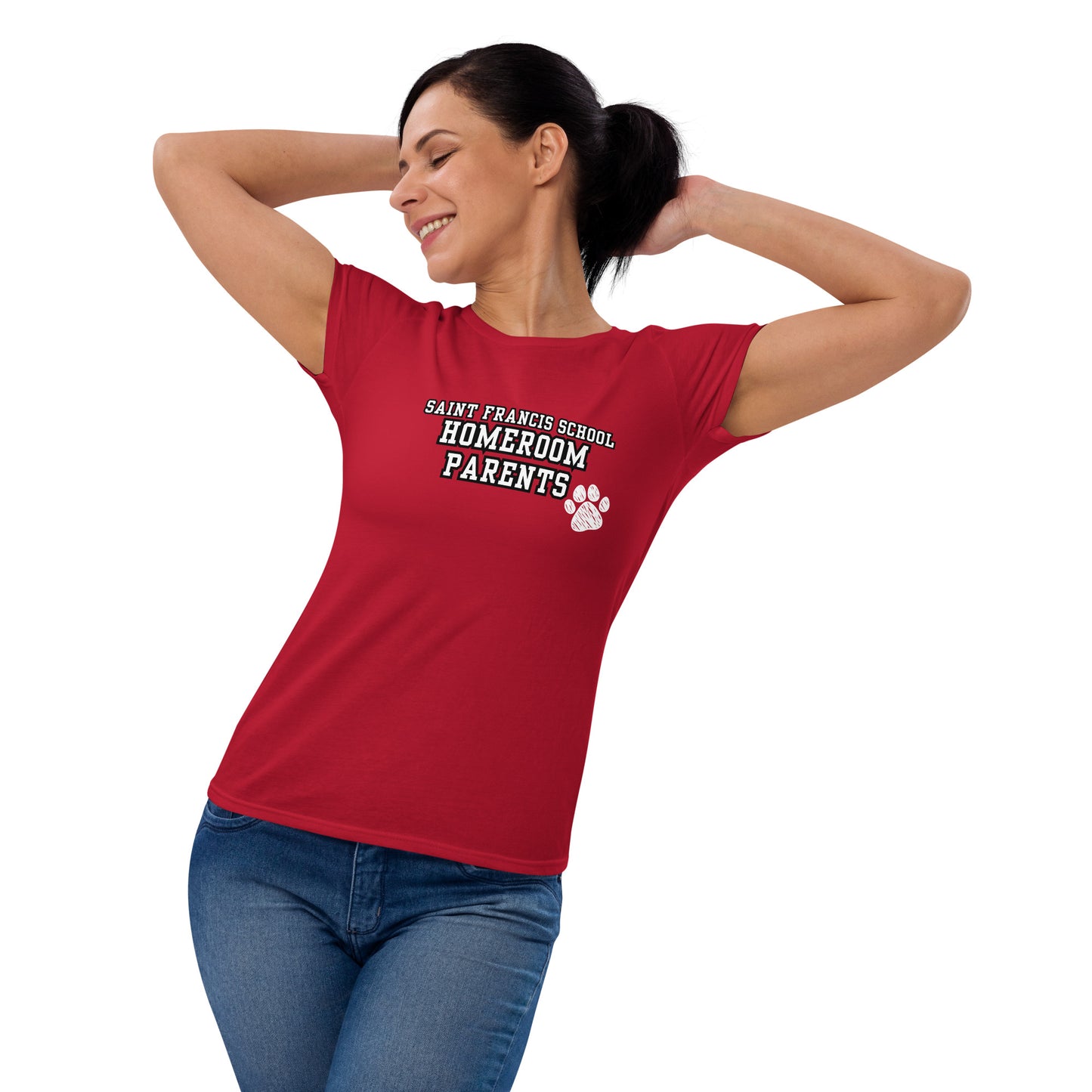 Women's short sleeve t-shirt Homeroom Parents